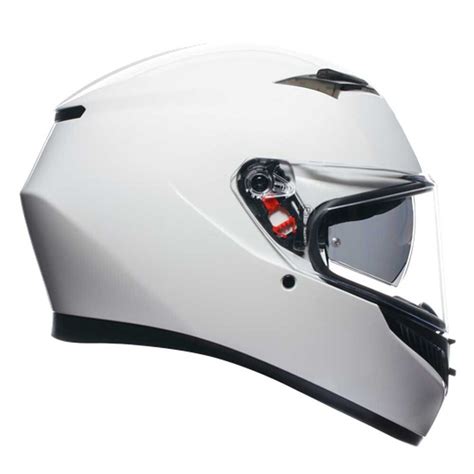 Agv K E Mplk Full Face Helmet Mono Seta White L