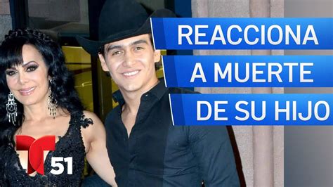 Maribel Guardia Reacciona A La Muerte De Su Hijo Juli N Figueroa Youtube