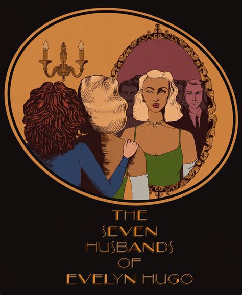 ArtStation - 'The Seven Husbands of Evelyn Hugo' fanart cover