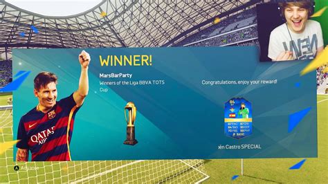 Winning Tots Rub N Castro W Liga Bbva Tournament Run Fifa