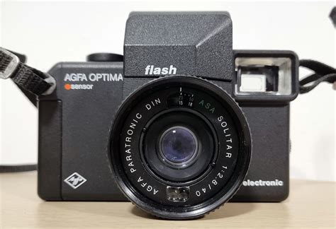 Agfa Optima Sensor Flash 40mm F2 8 Futrola