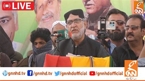 Watch LIVE BNP Leader Akhtar Mengal Important Speech In Jalsa GNN