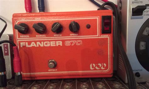 670 Flanger Dod 670 Flanger Audiofanzine