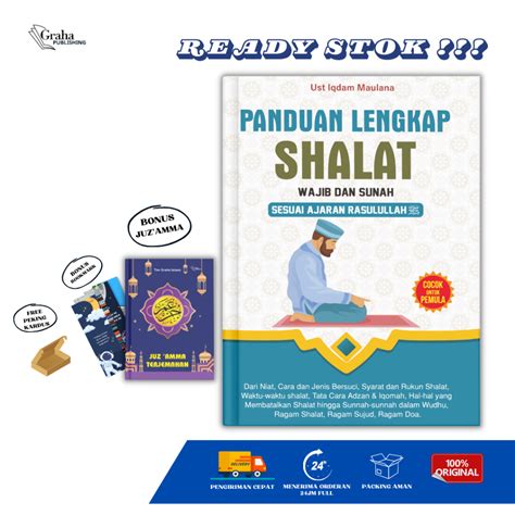 Jual Buku Panduan Lengkap Shalat Wajib Dan Sunah Sesuai Ajaran