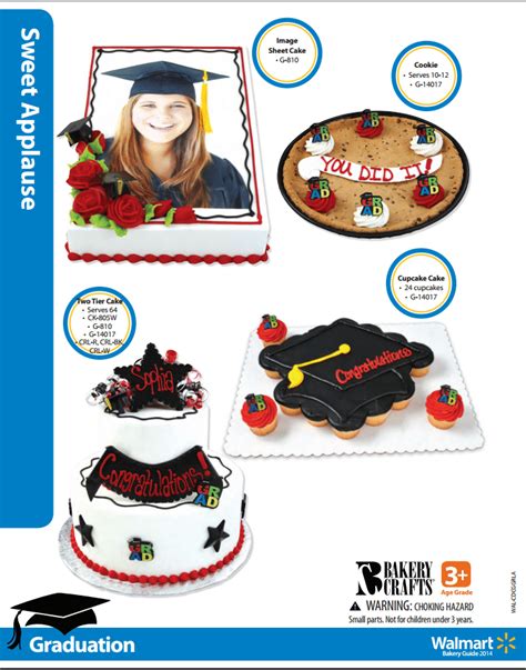 Walmart Graduation Cake All Catering Menu Prices