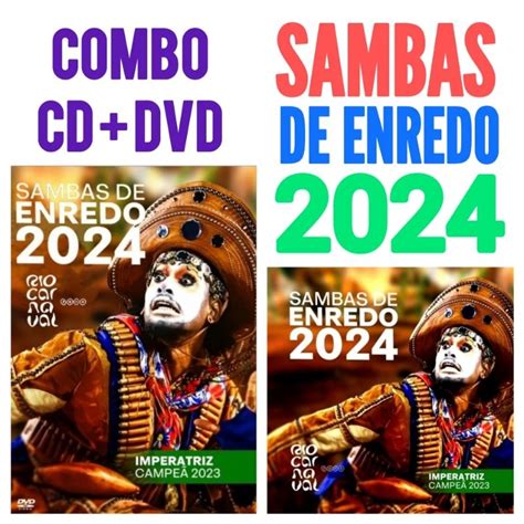 Cd Dvd Sambas De Enredo Rio Carnaval Grupo Especial Shopee