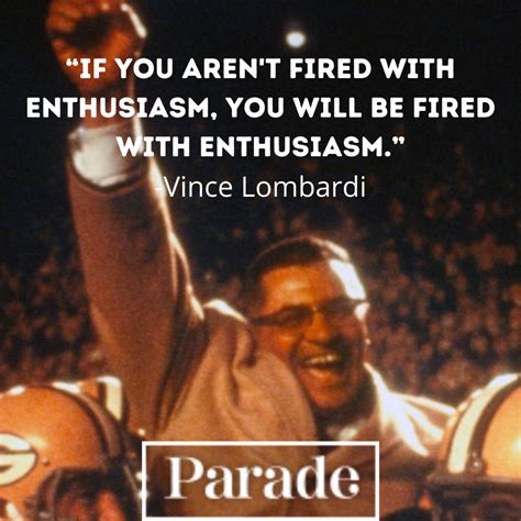 Best Vince Lombardi Quotes From The Legendary Coach Parade