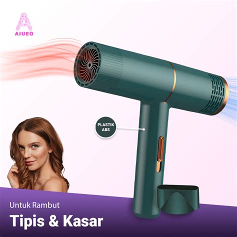 Jual Hairdryer Aiueo Eudora Pengering Rambut Profesional Daya Rendah Warna Hijau Hair Dryer