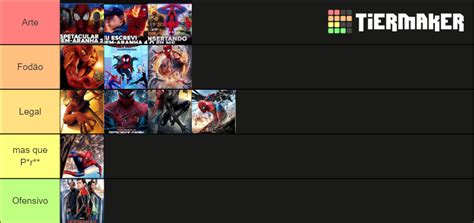 Homem Aranha Tier List Community Rankings TierMaker