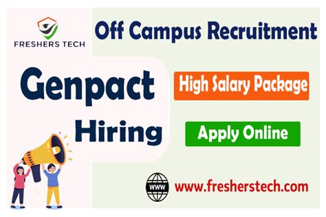 Genpact Off Campus Drive For Batch Management Trainee Apply Now