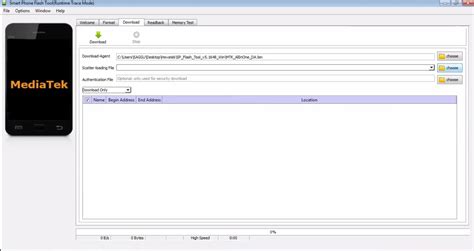 How To Use Sp Flash Tool To Flash A Mediatek Smartwatch