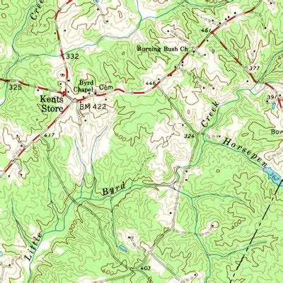 Columbia, VA (1960, 62500-Scale) Map by United States Geological Survey ...