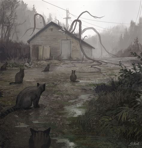 Creepy Paintings 4 5 By Stefan Koidl Imaginarynecronomicon