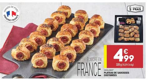 Promo Plateau De Saucisses Costum Es Excellence Chez Aldi Icatalogue Fr