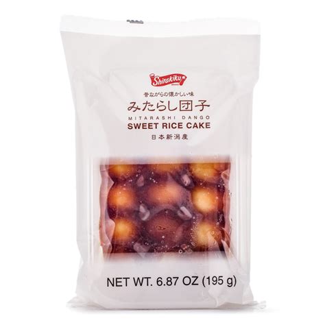 Get Shirakiku Dango Sweet Rice Cake Sweet Soy Sauce Flavor Delivered