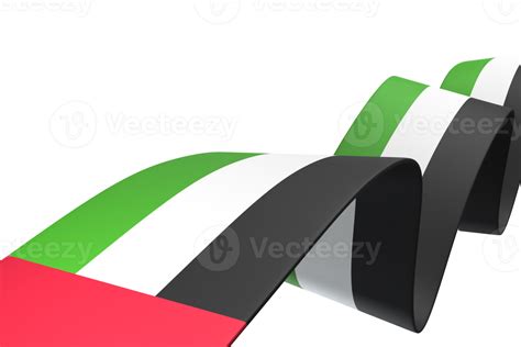 United Arab Emirates Flag Design National Independence Day Banner