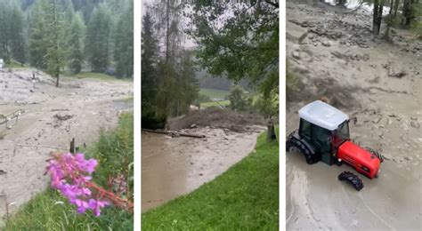 Maltempo Violenti Temporali In Alto Adige Frane E Fiumi Di Fango Tra