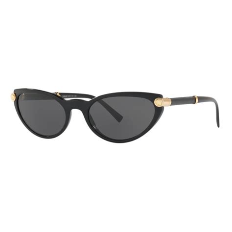 Versace V Rock Cat Eye Sunglasses Black Sunglasses Versace