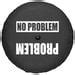 Boomerang Enterprises Problem No Problem Logo Tire Cover For 18 20 Jeep