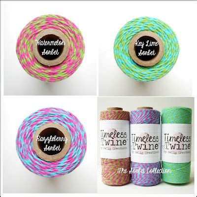 Twineology By Timeless Twine Timeless Twine Sorbet Collection Release Hop