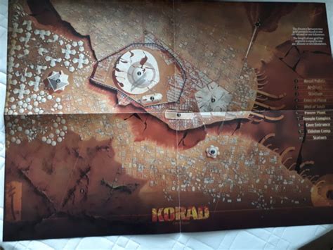 Unboxing Barsoom VI – Poster Map of Barsoom | Musings and Ravings