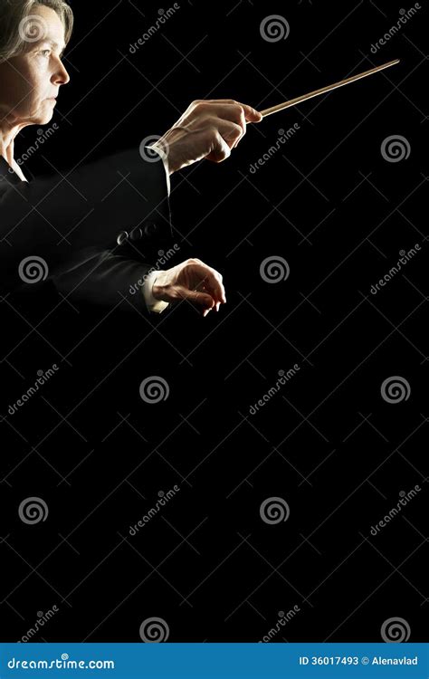 Orchestra Concert Conductor Stock Photos - Image: 36017493