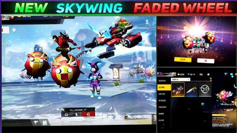 Skywing Faded Wheel Spin Free Fire New Skywing Event Spin One Spin Trick In Tamil Youtube