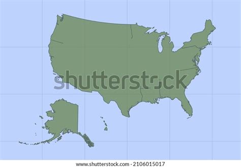 Vektor Stok United States Map World Map International Tanpa Royalti