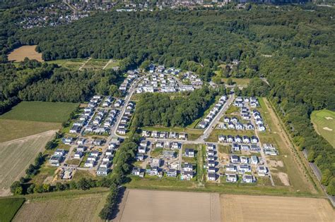 Luftaufnahme Gelsenkirchen Wohngebiet Mischbebauung Der Mehr Und