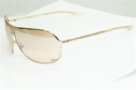 Dior 2006 Sunglasses Vintage Pilot Metal Gold Mirror Hard Dior 1 3yg16 240123 Ebay