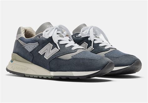 Une New Balance 998 Made In USA Navy Arrive Le Site De La Sneaker