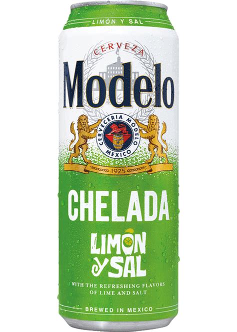 Modelo Chelada Limon Salt 24oz Can Beach Liquors