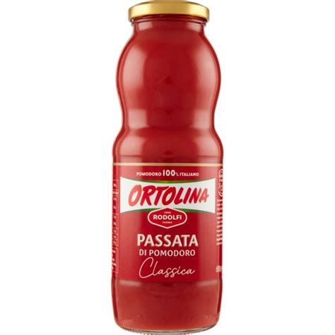 Ortolina Passata Di Pomodoro Classica G Passata Italiana