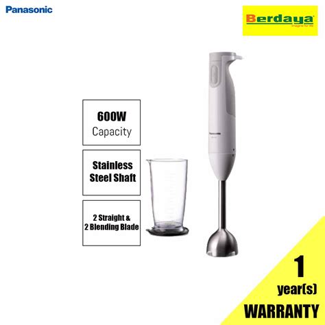 Panasonic 600W MX GS1WSK 4 Blade Hand Blender Berdaya