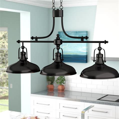 Martinique 3 Light Kitchen Island Dome Pendant In 2020 Kitchen