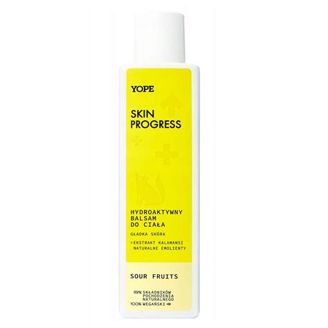 Yope Skin Progress hydroaktywny balsam do ciała Sour Fruits 200ml