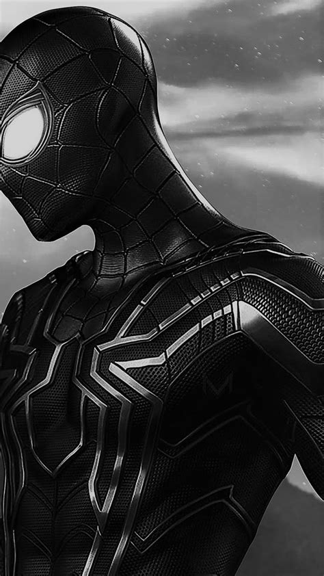 Spiderman Black Hd Phone Wallpaper Pxfuel