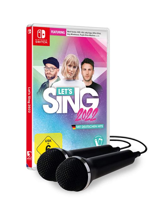 Let S Sing 2022 Mit Deutschen Hits 2 Mics Switch