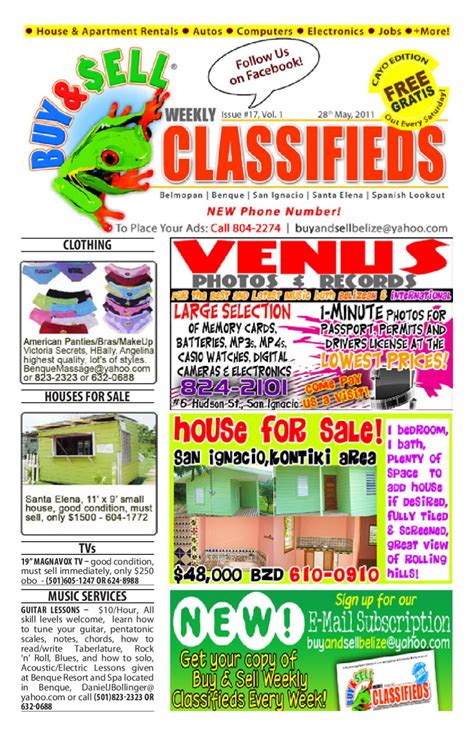 Buy and Sell Weekly Classifieds issue #17 by Buy and Sell Weekly Classifieds - Issuu