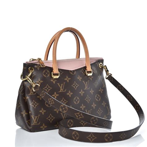 Louis Vuitton Monogram Pallas Bb Rose Ballerine 338385