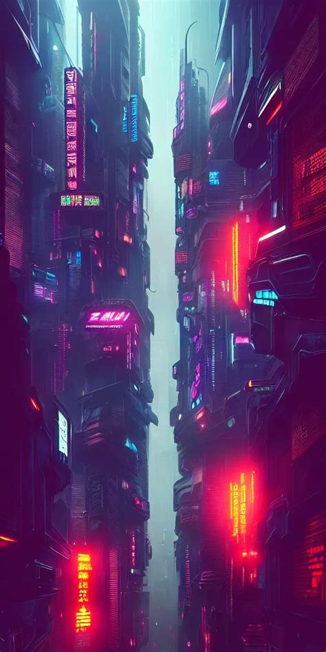 Epic Cyberpunk Cityscape Blade Runner James Stable Diffusion