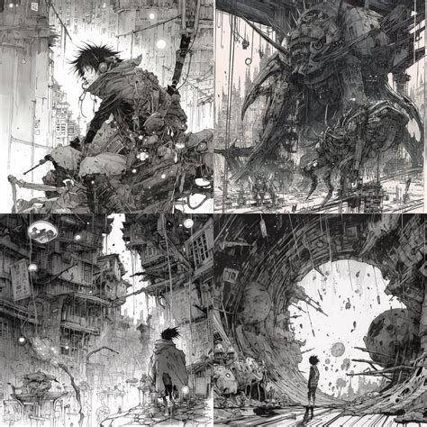 Tsutomu Nihei Midjourney Style Andrei Kovalev S Midlibrary 2 0