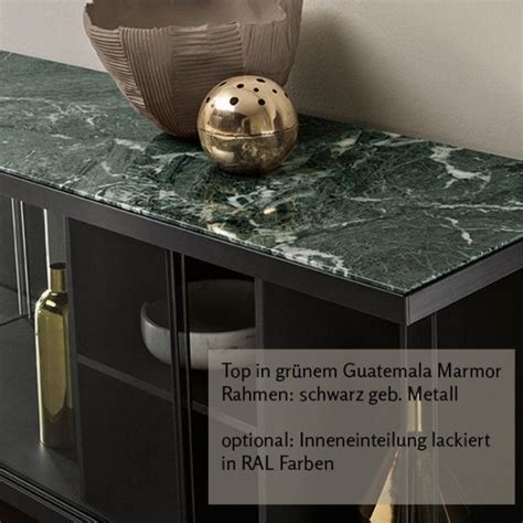 Sideboard East Side Mit Schiebet Ren Aus Glas Esprit Und Eleganz F R