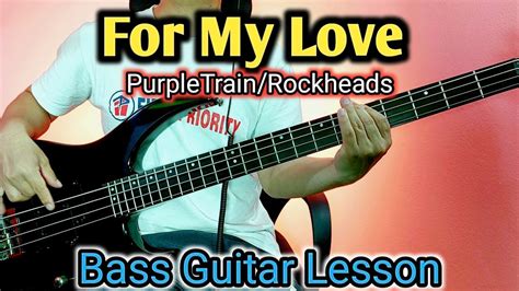 Purpletrain Rockheads For My Love Bass Guitar Lesson Nepali Bass