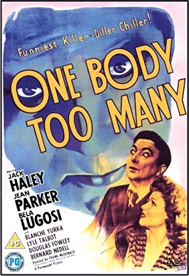 One Body Too Many DVD Amazon Co Uk Jack Haley Jean Parker Bela