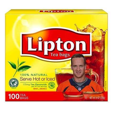 Peyton Manning Dropped By Papa Johns, Picked Up By Lipton® - Daily Snark