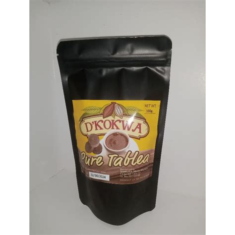 Pure Tablea 100g Finest 100 Cacao Shopee Philippines