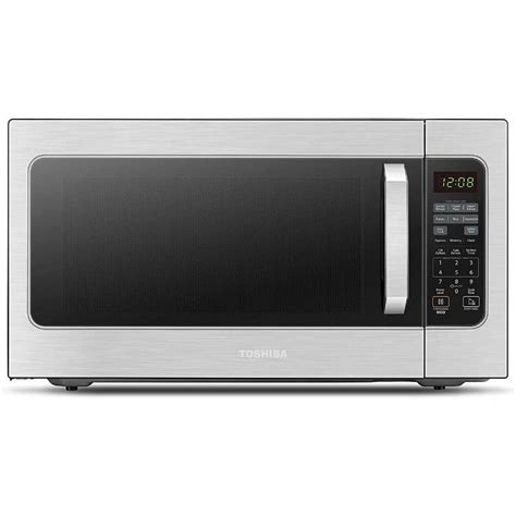 Reviews For Toshiba 2 2 Cu Ft In Stainless Steel 1200 Watt Smart Countertop Microwave Oven