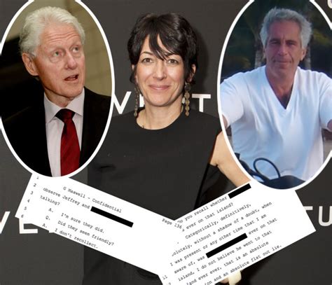 Heres Everything Ghislaine Maxwell Said About Bill Clinton And Jeffrey Epstein In Her Unsealed