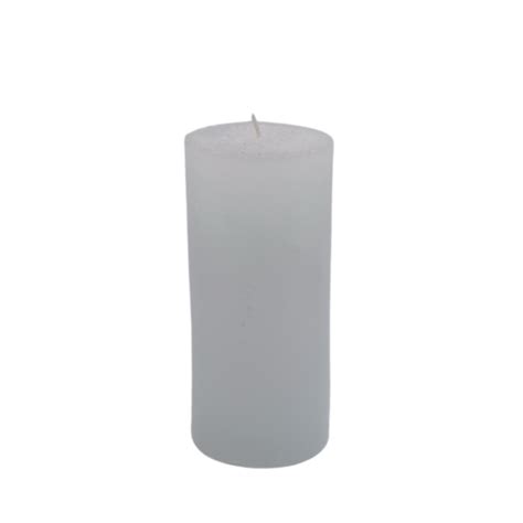 Radiant White Unscented Pillar Candles Cm X Cm Lemonade